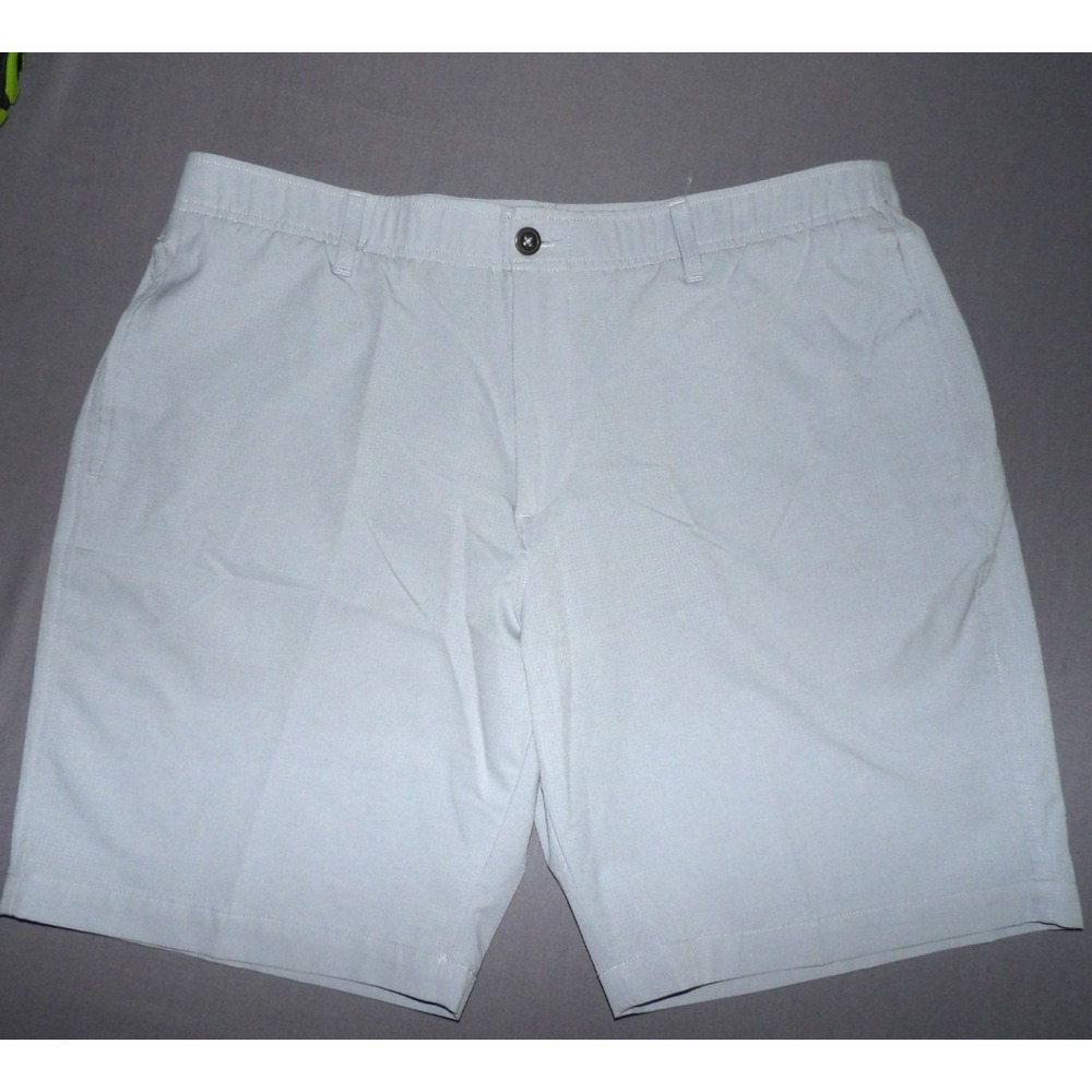 Under Armour Light Gray Stretch 9" Performance Chino Golf Shorts Men's 40